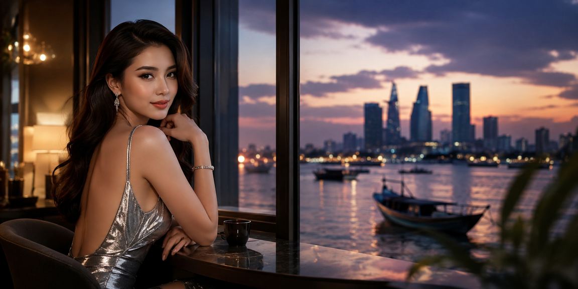 Người chơi thư giãn với cà phê và theo dõi kết quả xổ số tại Sài Gòn